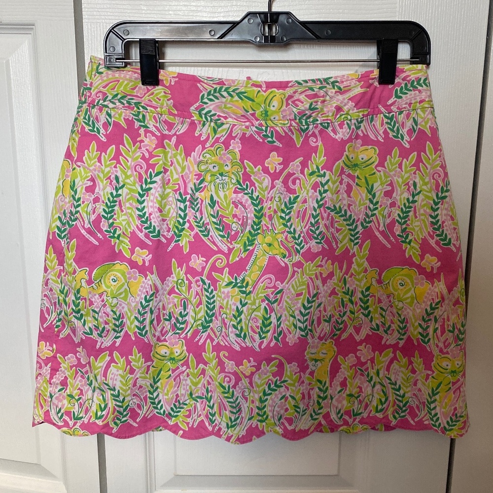 BEAUTIFUL LILLY PULITZER GOLF SKORT SIZE 6